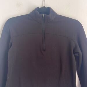 Patagonia Capilene 1/4 zip mock neck pull over sz XS